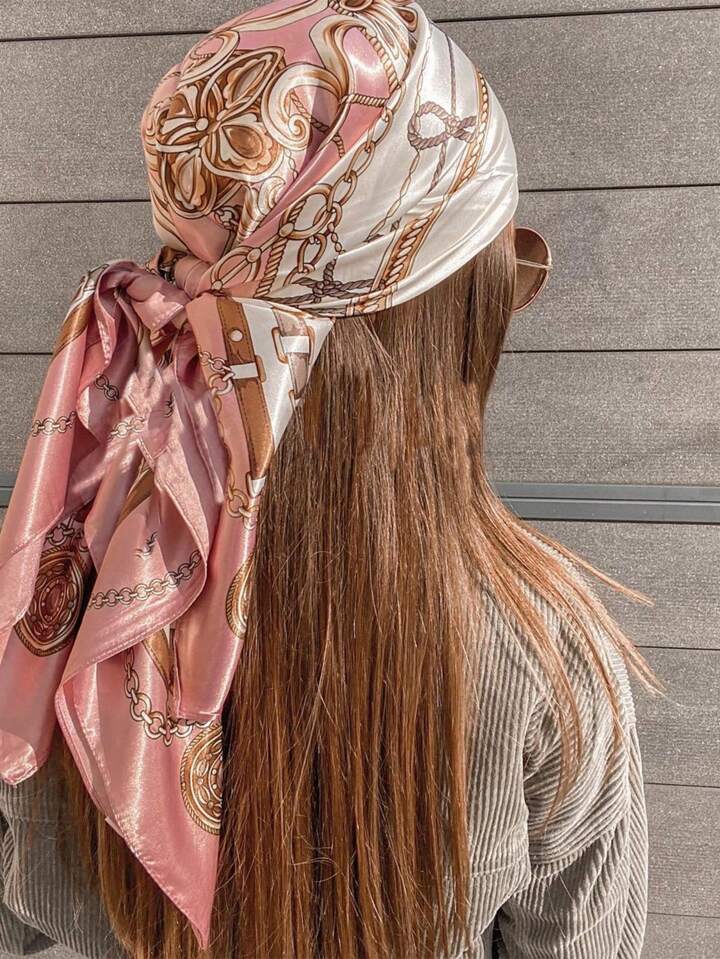 Satin Hair Wrap Scarf