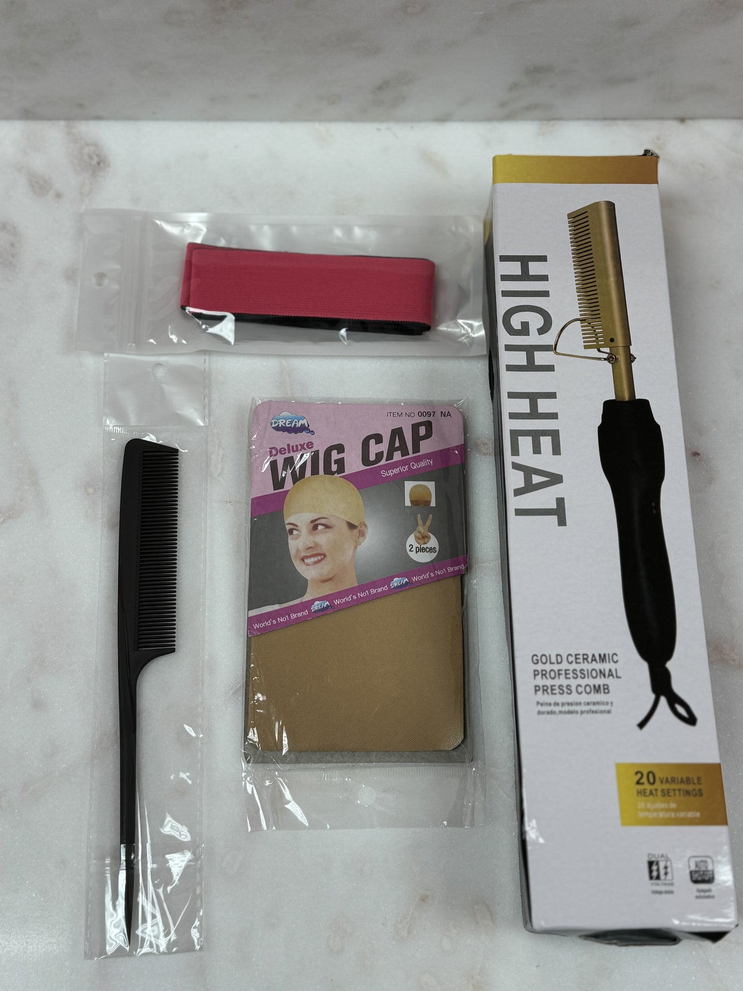 Hot Comb Wig Bundle