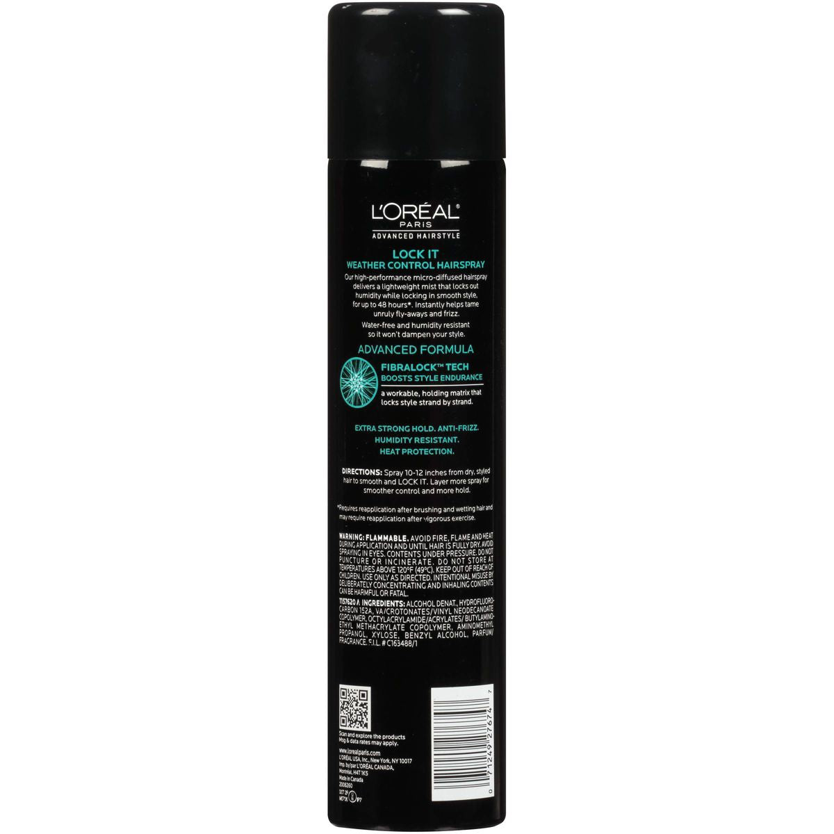 L’Oréal Paris Lock It Bold Control Hairspray