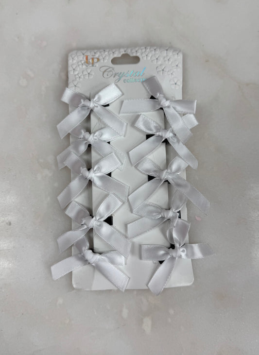 10 pcs Mini Bow Hair Clip