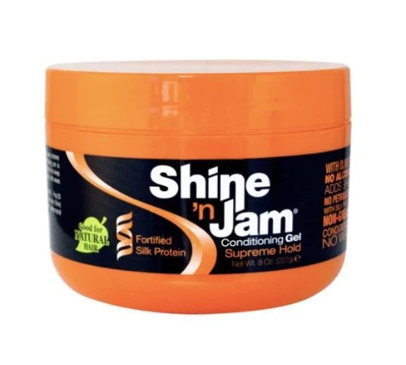 Ampro Shine N’ Jam Conditioning Gel Supreme Hold 8oz