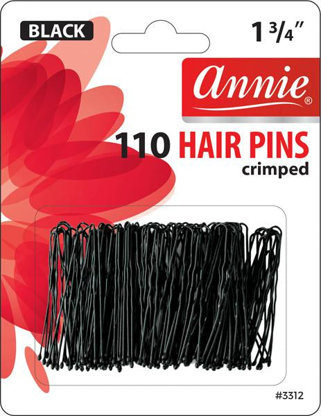 Annie 110pc Hair Pins Black