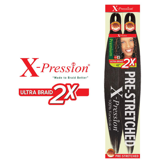 2x Xpression pre-stretched 42 inch