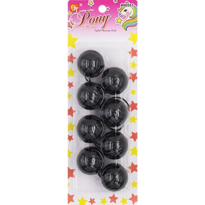 Ponytail Holder 4ct 40mm