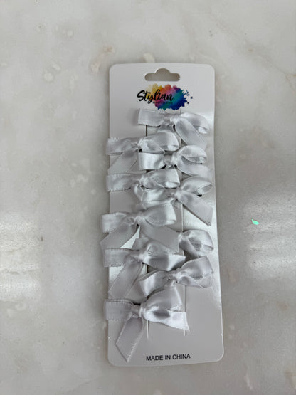 10 pcs Mini Bow Hair Clip