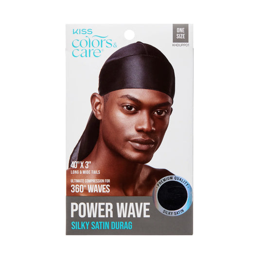 KISS Colors & Care Power Wave Silky Satin Durag