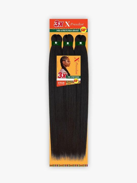 SENSATIONNEL 3X X-PRESSION PRE-STRETCHED BRAID 58"