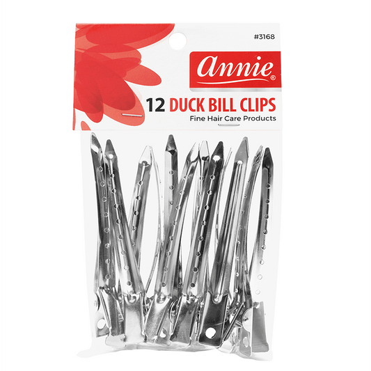 Annie 12pc Duck Bill Clips