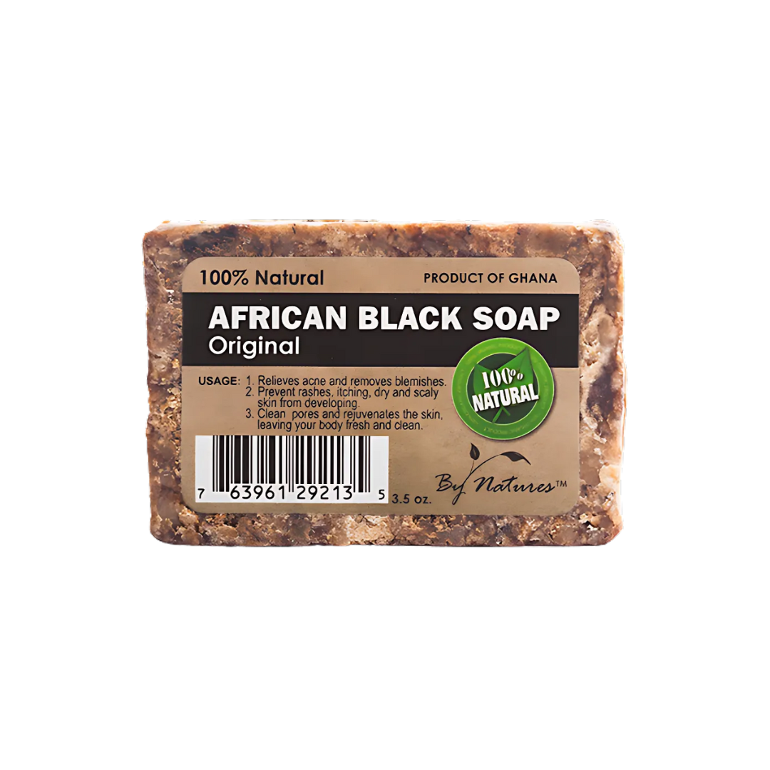 100% Natural African Black Soap 3.5oz